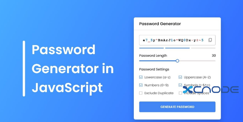 generate random password